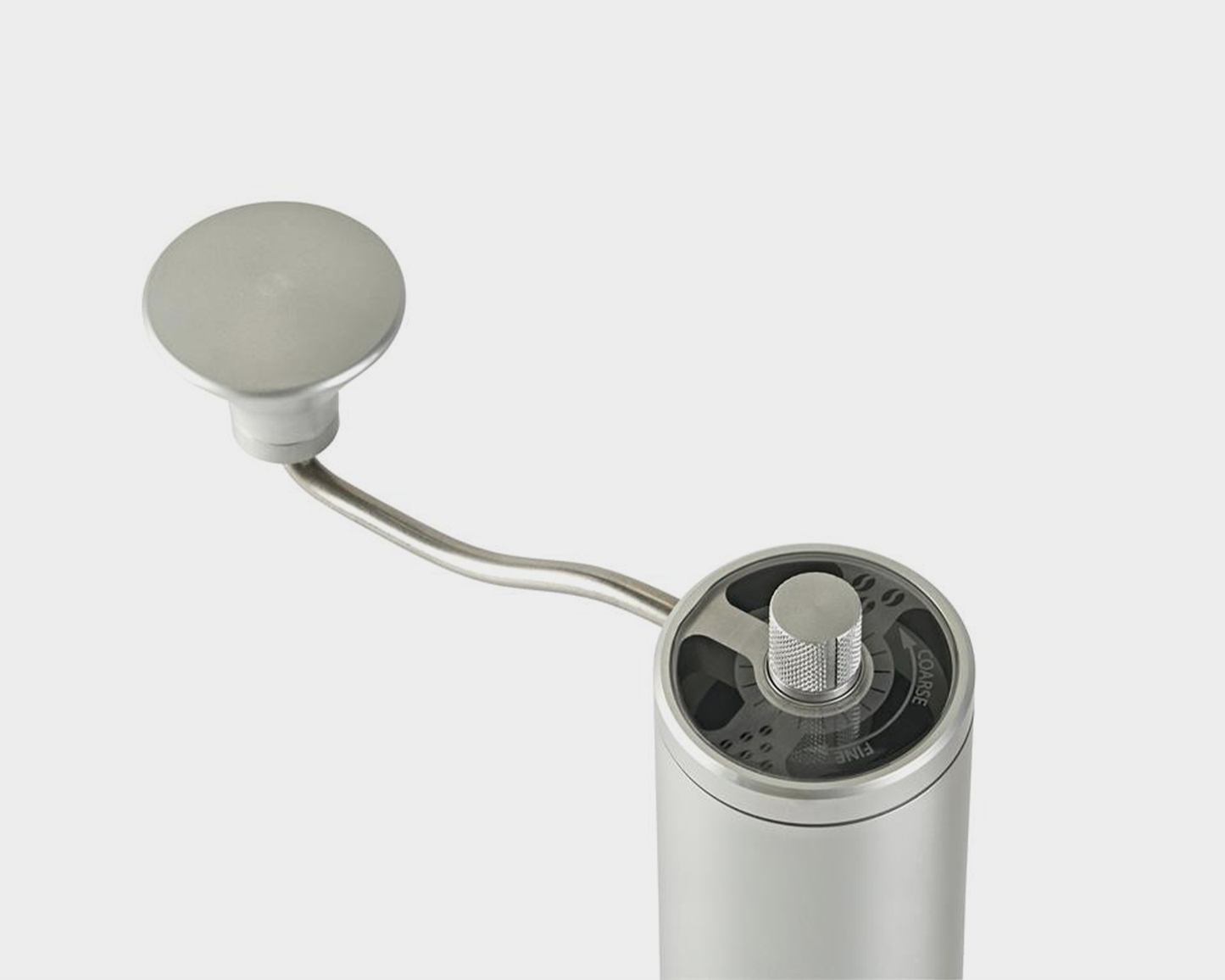 Eureka Baby Grinder / Alu mit Glas-Behälter