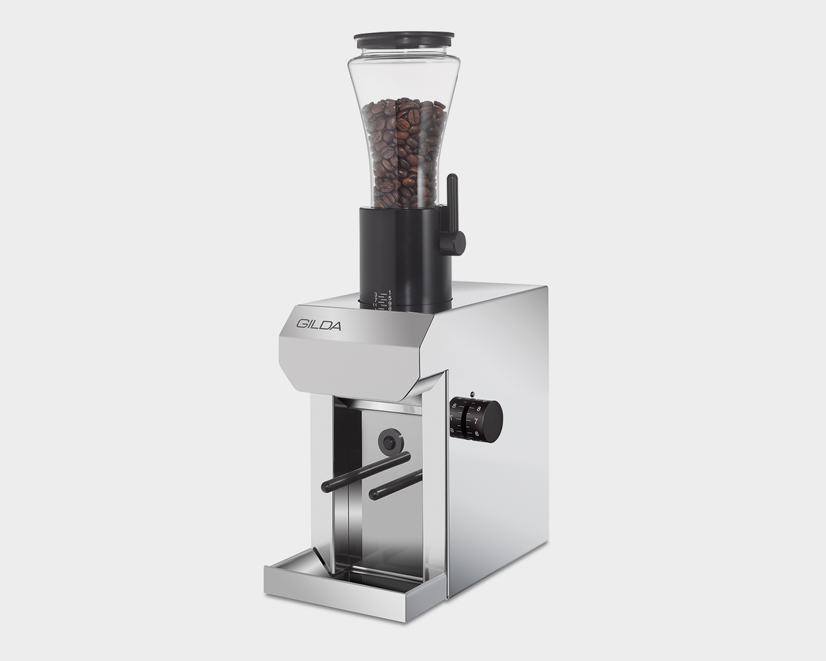 Coffee Grinder Single Dose Hopper And Bellows Blowing Bean Bin Hopper