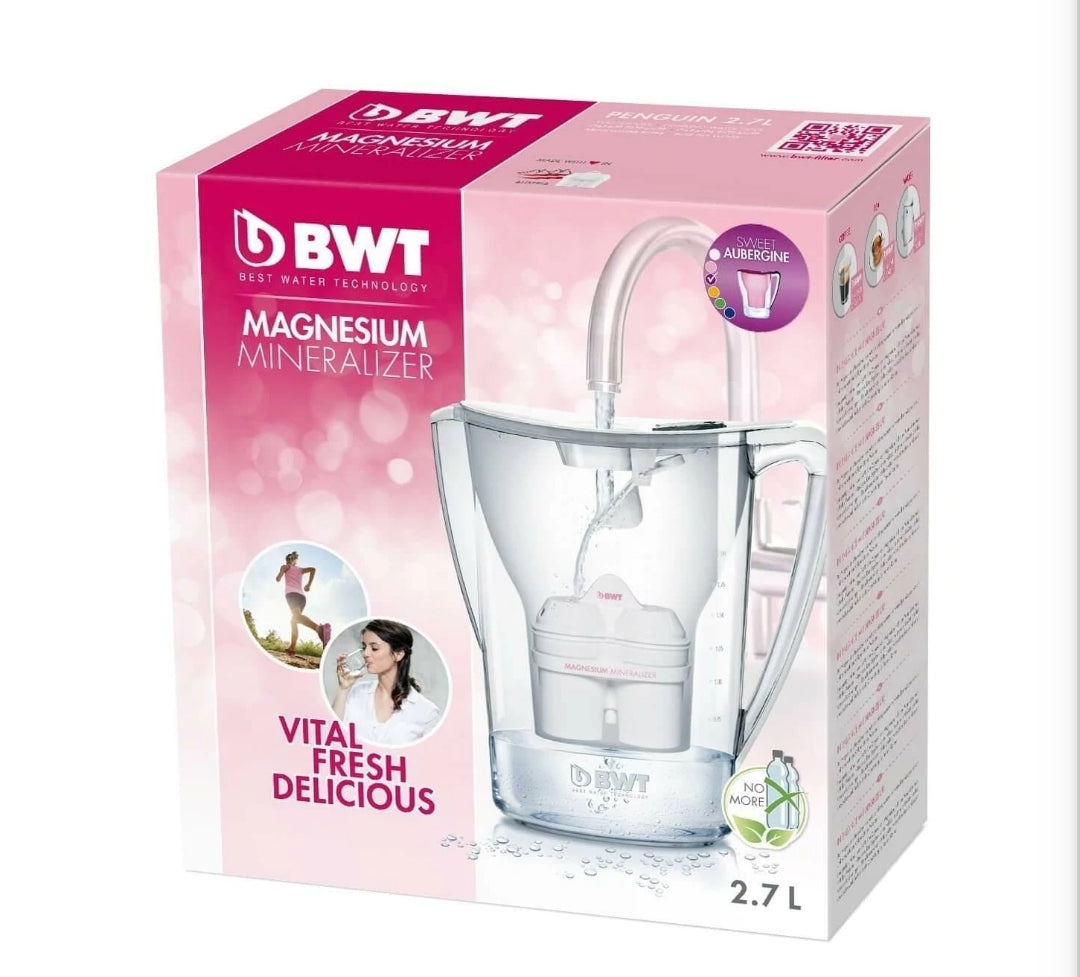BWT Penguin Wasserfilterkrug mit Magnesium 2,7l